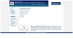 Desktop Screenshot of baxcell.com